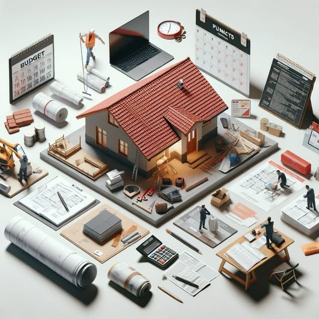 Planning your roof improvement project - houses in Santa Fe neighborhood